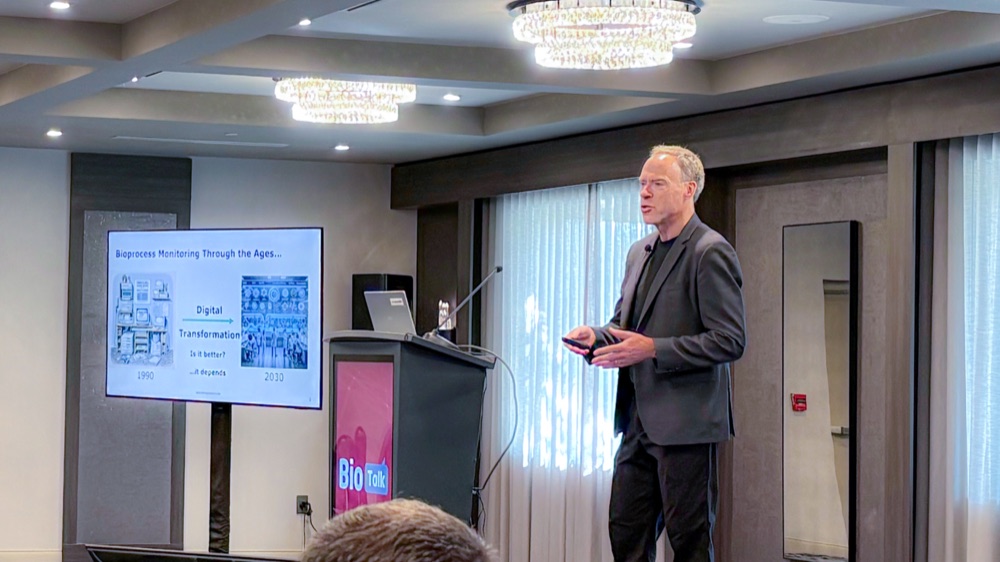 Jack Prior presenting at BioTalk US 2026