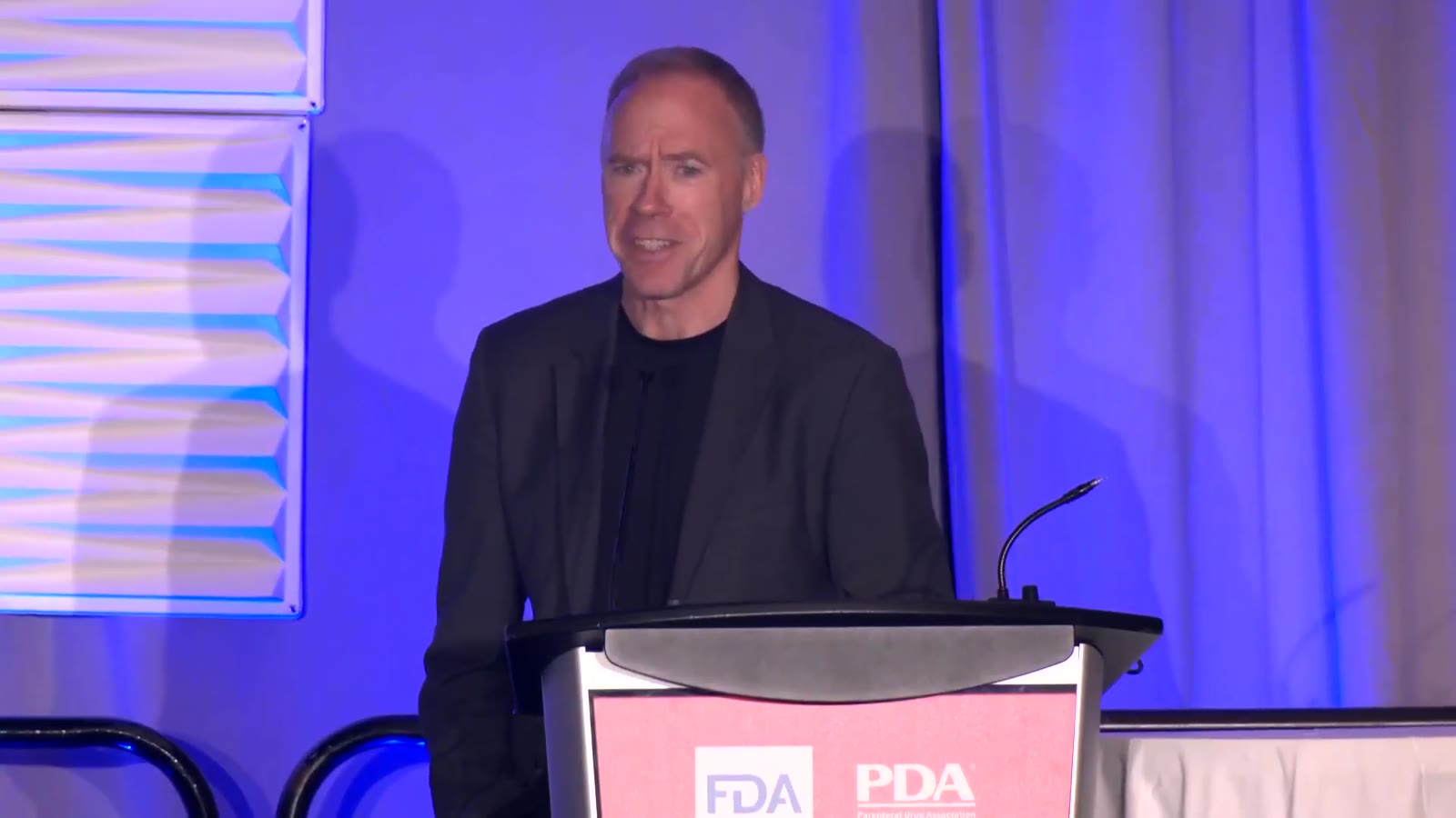 Jack Prior speaking at the PDA/FDA Joint Regulatory Conference 2026, Washington DC
