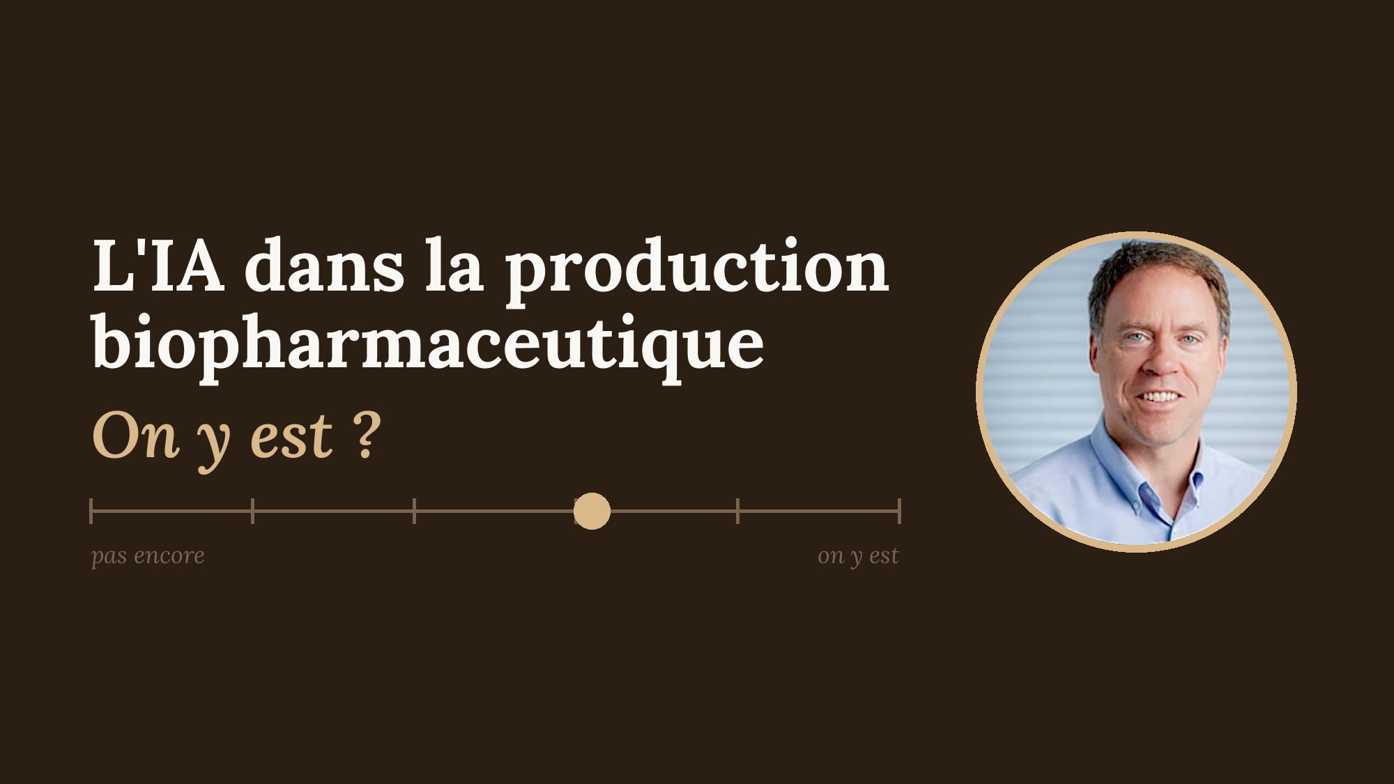 On y est ? L'IA dans la production biopharmaceutique, podcast en français
